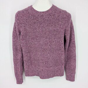 Banana Republic Chunky Knit Sweater Women Size M Pullover Wool Blend Cottagecore